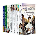 Val Wood Collection 7 Books Set (Homecoming Girls, His Brother's Wife, The Harbour Girl, The Innkeeper's Daughter, The Lonely Wife, Four Sisters, Children of Fortune)