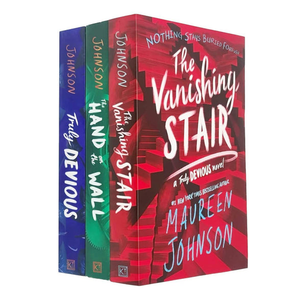 Truly Devious Collection 3 Books Set - Truly Devious, Vanishing Stair, and Hand on the Wall