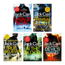 Jack Carr James Reece Series 5 Books Collection Set (In the Blood, The Devils Hand, The Terminal list, Savage Son, True Believer)