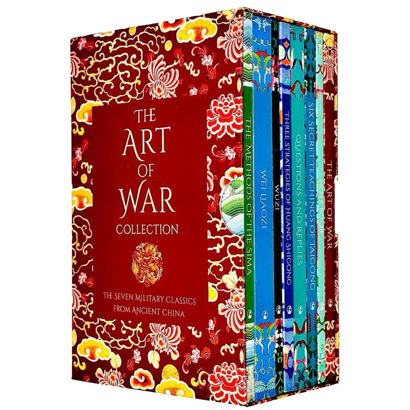 ["9781804450994", "ancient china history", "art of war", "art of war books", "art of war collection art of war by sun tzu", "art of war series", "children books", "Childrens Educational", "china force", "china military", "cl0-PTR", "fiction books", "military texts", "questions and replies between emperor taizong of tang and general li jing", "taigong six secret teachings", "the methods of the sima", "the seven military classics", "three strategies of Huang Shigong", "wei liaozi", "wuzi", "young adult"]