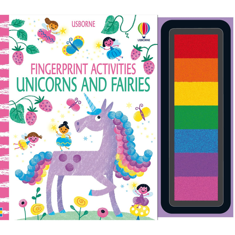 ["9781474997874", "baby toddlers children kid books", "candice whatmore", "craft activity for children", "erica harrison", "fairies", "festive fingerprinting", "fingerprint fabulous book", "fiona watt", "how to use different fingers to make different shapes", "thumb doodles craft activity", "unicorns", "usborne", "usborne fingerprint activities book collection", "usborne fingerprint activities book collection set", "usborne fingerprint activities book set", "usborne fingerprint activities books", "usborne fingerprint activities collection", "usborne fingerprint activities series", "usborne fingerprint activities set", "usborne fingerprint activities unicorns and fairies"]