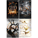 The Plated Prisoner Series 4 Books Collection Set by Raven Kennedy (Gild, Glint, Gleam & Glow)