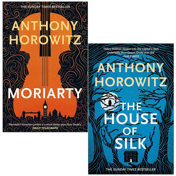 Anthony Horowitz Sherlock Holmes Collection 2 Books Set (Moriarty, The House of Silk)
