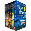Detective Clare Mackay Series Collection 6 Books Set by Marion Todd (In Plain Sight, What They Knew, See Them Run, Lies to Tell, Next in Line, Old Bones Lie)