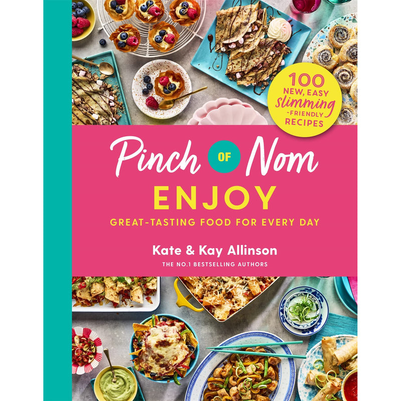 ["100 Recipes", "100 Slimming", "9781529062267", "Books by Kay Featherstone and Kate Allinson", "Complementary Food", "Complementary Medicine", "Cookery", "Cookery book", "Cooking", "Cooking Book", "Delicious Food", "diet", "Diet and Dieting", "diet book", "Diet Plan", "dieting", "Diets", "Diets and Conditions", "Food", "Food and Drink", "Gastronomy", "Healthy Diet", "Healthy Eating", "Home Styling Books", "Home-style", "kate & kay allinson", "Kate Allinson", "Kay Featherstone", "Low Fat Diet", "Medicines", "Non Fiction Book", "Pinch of Nom", "Pinch of Nom Book Collection", "Pinch of Nom Book Collection Set", "Pinch of Nom Books", "Pinch of Nom Collection", "pinch of nom enjoy", "Pinch of Nom Kate Allinson", "Pinch Of Nom Kay Featherstone", "Recipes", "The Fast Diet"]