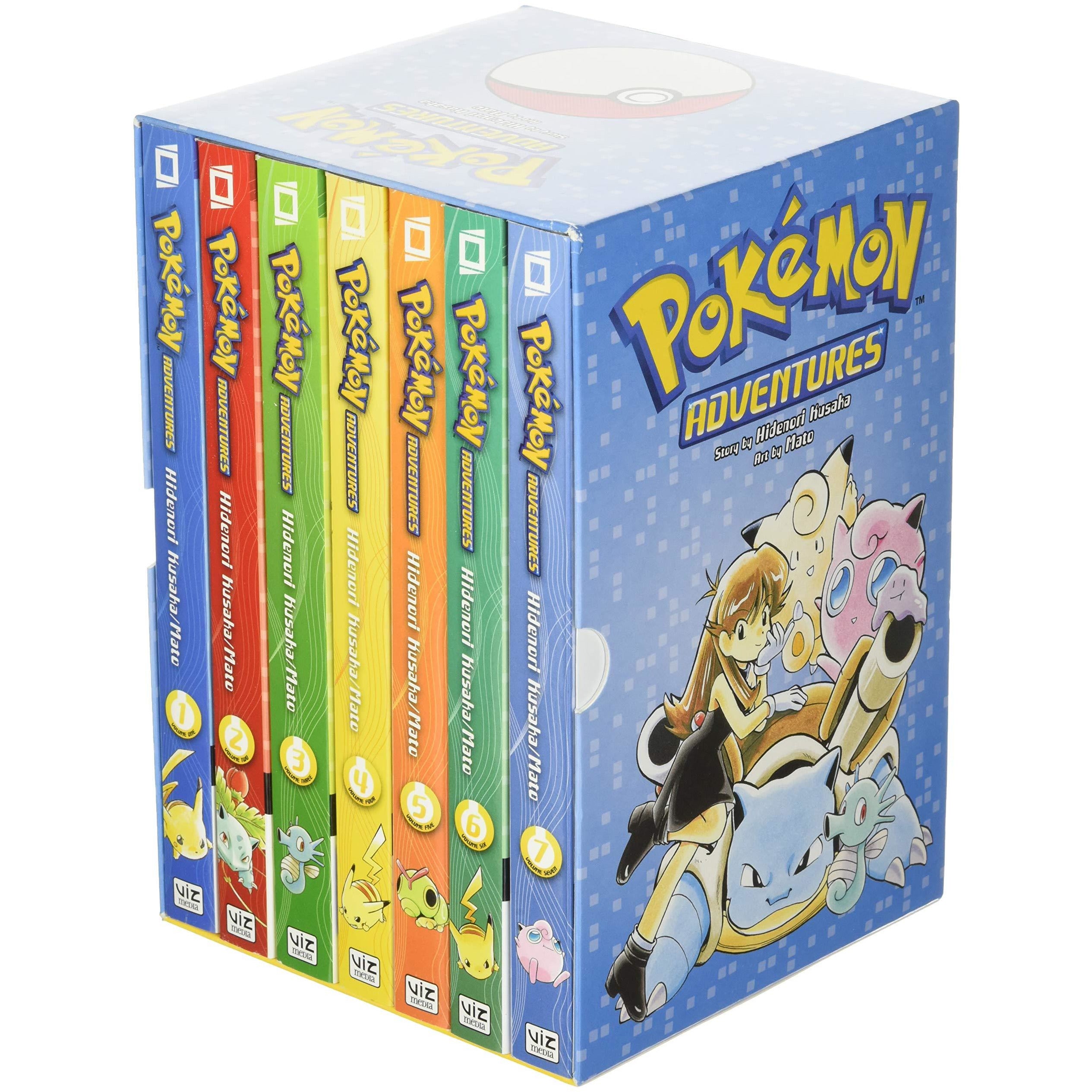 Pokemon Adventures Red & Blue Box Set: Set includes Vol. 1-7 (Pokemon Pokemon Adventures Red & Blue Box Set: Set includes Vol. 1-7 (Pokemon