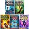 Robin Hood Series 5 Books Collection Set by Robert Muchamore (Hacking, Heists & Flaming Arrows | Piracy, Paintballs & Zebras | Jet Skis, Swamps & Smugglers | Drones, Dams & Destruction | Ransoms, Raids and Revenge)