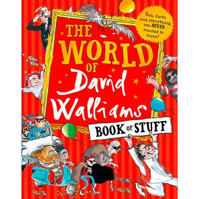 David Walliams Books Collection 14冊 The World Of David Walliams Book Of Stuff By David Walliams
