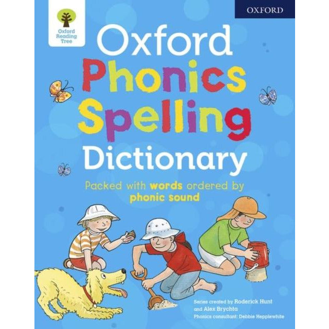 ["9780192734136", "9780192777218", "Childrens Educational", "cl0-SNG", "Debbie Hepplewhite", "Dictionary", "Easy To Use", "Easy Understanding", "Floppy Phonics Sounds book", "Oxford", "Oxford Dictionaries", "Oxford Phonics Spelling Dictionary", "Oxford Phonics Spelling Dictionary book", "Oxford Reading Tree", "Oxford Reading Tree book", "Phonics", "Roderick Hunt", "Spelling", "Synthetic Phonics", "Vowel Sounds Book"]