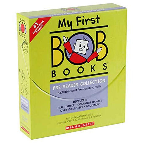 My First BOB Books Pre-Reader Collection 24 Books Box Set (Alphabet & Pre-reading Skills)