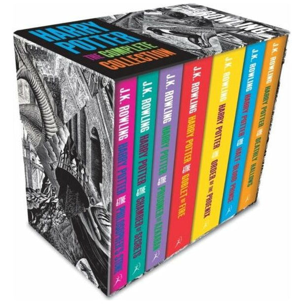 Harry Potter Illustrated Books 1-4 - Hardcover Set of 4