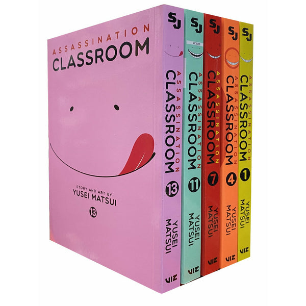 Assassination Classroom Yusei Matsui Volume 1,4,7,11,13 - 5 Books Set
