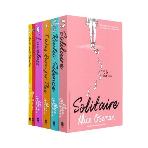 Alice Oseman Collection 6 Books Set Solitaire, Loveless, This Winter, Radio Silence, Nick and Charlie, I was Born for This (From the YA Prize winning author and creator of Netflix series HEARTSTOPPER)