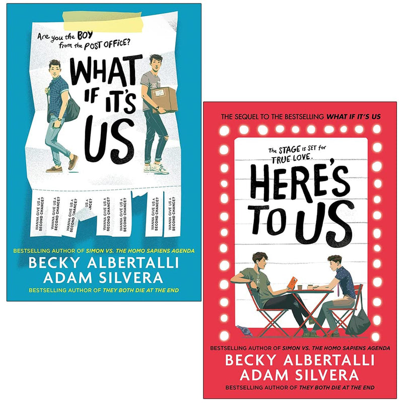 ["9789124207830", "adam silvera", "adam silvera book collection", "adam silvera book collection set", "adam silvera books", "adam silvera collection", "becky albertalli", "becky albertalli book collection", "becky albertalli books", "becky albertalli collection", "books for young adults", "books on being a teen for young adults", "childrens books", "fiction about dance", "fiction about theatre", "Fiction for Young Adults", "here's to us", "here's to us by becky albertalli", "What if it's us", "what if it's us by becky albertalli", "young adults", "young adults books", "young adults fiction"]