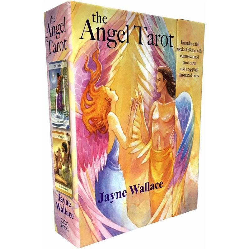 ["9781782494737", "Angel Tarot", "Angel Tarot Cards", "Astrology", "Body", "cl0-CERB", "Fortune-Telling", "Jayne Wallace", "Mind", "Spirit", "Tarot Cards", "The Angel Tarot Cards"]