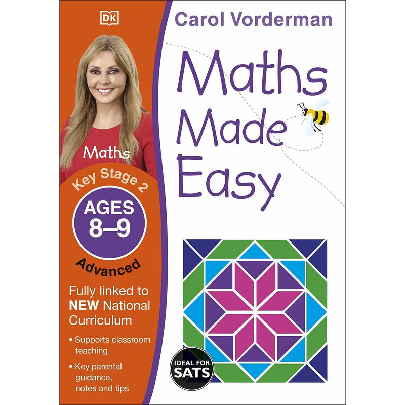 ["9781409344810", "Activities", "Advanced", "Ages", "Basic Mathematics", "Bestselling Books", "Book by Carol Vorderman", "Children Book", "Early Learning", "Educational book", "Exercise Book", "Fun Learning", "Fundamental Studies", "Home School Learning", "Key Stage 2", "KS2", "Learning Resources", "Made Easy Workbooks", "Matching and Sorting", "Math Exercise Book", "Math Made Easy Ages 8-9", "Mathematics and Numeracy", "Maths Made Easy", "Maths Made Easy Advanced", "Maths Skills", "National Curriculum", "Parents Teachings", "Practice Book", "Sorting"]