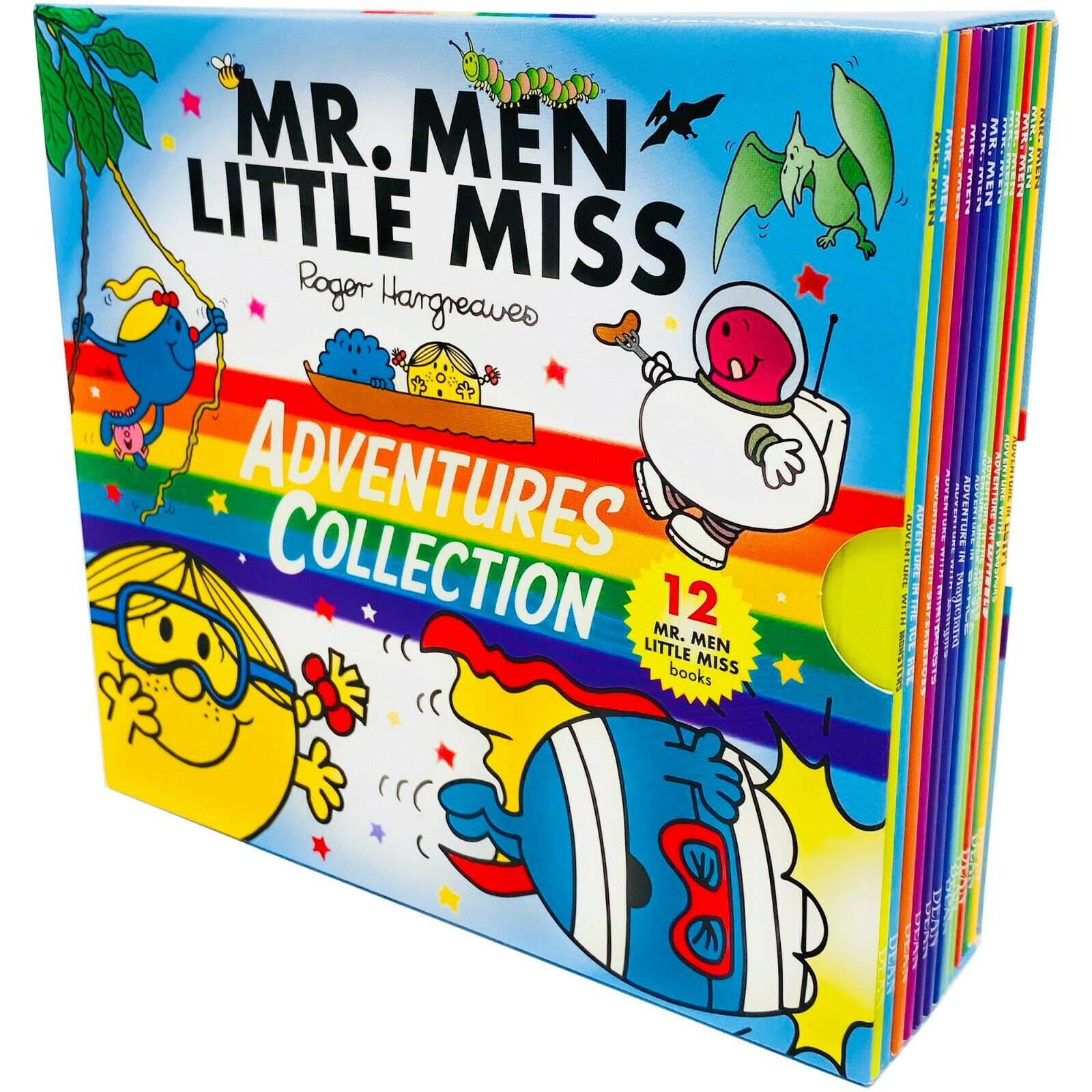 Mr Men Little Miss Adventures Collection 12 Books Box -mr men