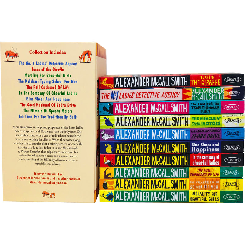 ["9781408713860", "alexander mccall smith", "alexander mccall smith books", "alexander mccall smith books in order", "alexander mccall smith collection", "alexander mccall smith series", "blue shoes and happiness", "childrens books", "childrens box set", "detective stories", "in the company of cheerful ladies", "ladies detective agency", "morality for beautiful girls", "mytery stories", "no 1 ladies detective agency", "number one ladies detective agency", "tea time for the traditionally built", "tears of the giraffe", "the full cupboard for life", "The Full Cupboard of Life", "the good husband of zebra drive", "the kalahari typing school for men", "the miracle at speedy motors", "the no 1 ladies detective agency 1-10", "the no 1 ladies detective agency 10 books", "the no 1 ladies detective agency books", "the no 1 ladies detective agency collection", "the no 1 ladies detective agency series", "the no 1 ladies detective agency series 1", "The No.1 Ladies Detective Agency"]