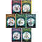 Amelia Fang Series 7 Books Collection Set by Laura Ellen Anderson (Naughty Caticorns, Trouble with Toads, Lost Yeti Treasures, Half-Moon Holiday, Memory Thief, Unicorn Lords, Barbaric Ball)