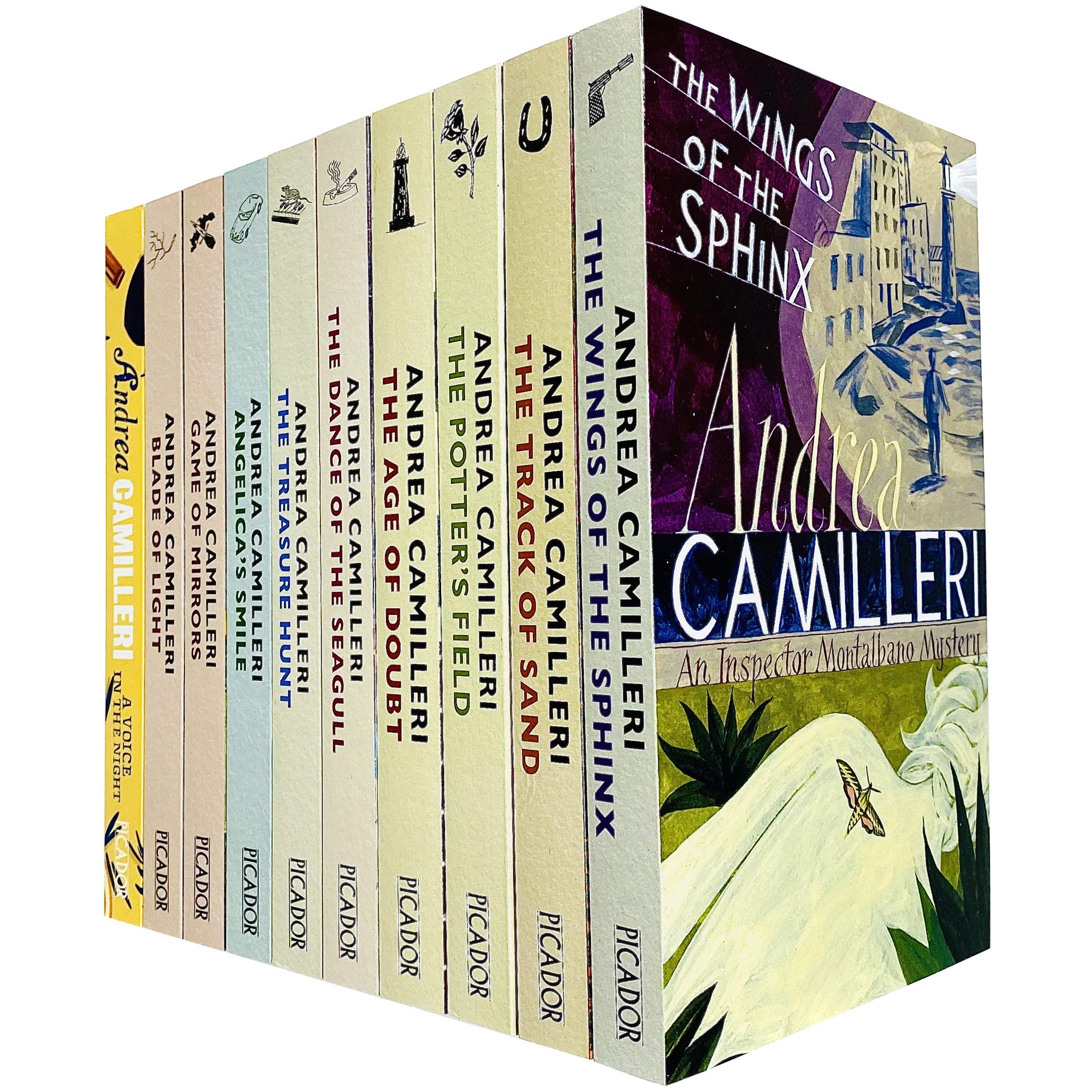 Inspector Montalbano Collection Andrea Camilleri 10 Books Set 11-20