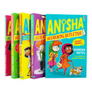 Anisha Accidental Detective 5 Books Collection Set (Anisha Accidental Detective, Schools Cancelled!, Granny Trouble!, Show Stoppers &amp; MORE!)