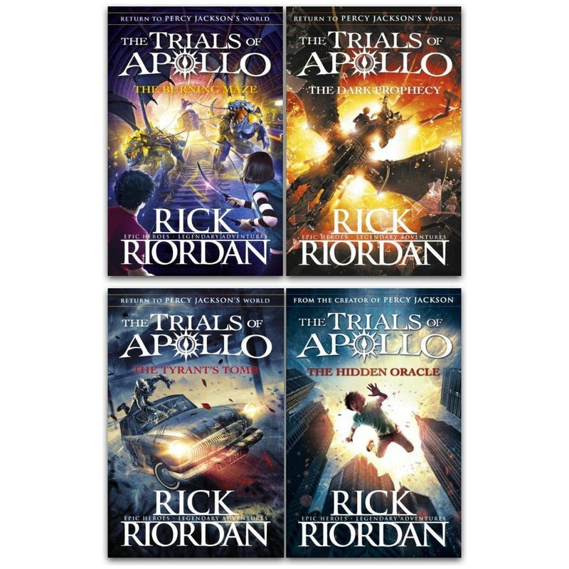 ["9780241534281", "Apollo", "Childrens Books", "Childrens Collection", "Percy Jackson", "Rick Riordan", "Rick Riordan Book Collection", "Rick Riordan Book Collection Set", "Rick Riordan Books", "Rick Riordan Collection", "Rick Riordan The Trials of Apollo Collection", "Rick Riordan The Trials of Apollo Series", "The Burning Maze", "The Dark Prophecy", "The Dark Prophecy (Book Two)", "The Dark Prophecy The Burning Maze", "The Hidden Oracle", "The Hidden Oracle (Book One)", "The Trials of Apollo", "The Trials of Apollo Book Collection", "The Trials of Apollo Book Collection Set", "The Trials of Apollo Books", "The Trials of Apollo Collection", "The Tyrants Tomb", "The Tyrants Tomb Rick Riordan Book", "Trials of Apollo", "young adults"]