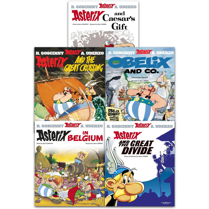 ["9789526530895", "Albert Uderzo", "Asterix", "Asterix and Caesars Gift", "asterix and obelix cartoon", "Asterix and the Great Crossing", "Asterix and the Great Divide", "asterix book series", "Asterix books", "asterix books collection", "asterix books in order", "Asterix books Set", "asterix cartoon", "Asterix Collection", "asterix comic collection", "asterix comics", "Asterix Complete Collection", "Asterix in Belgium", "asterix latest book", "asterix omnibus", "asterix series", "Asterix Series 5 Collection", "asterix series books", "Asterix Series books set", "Asterix Series Collection", "Childrens Comic books", "new asterix", "Obelix and Co", "Rene Goscinny", "The Asterix Series"]