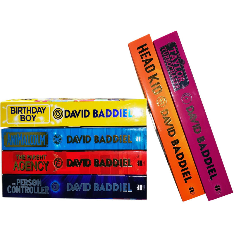 ["9787463028635", "Animalcolm", "Birthday Boy", "children books", "children fiction", "david baddiel books", "david baddiel collection", "family", "fiction books", "friends & social issues", "Head Kid", "humour books", "junior books", "parent agency", "Person Controller", "Taylor Turbochaser", "The Parent Agency", "young adults", "young teen"]