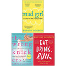 Bryony Gordon 3 Books Collection Set (Mad Girl, The Wrong Knickers &amp; Eat Drink Run)