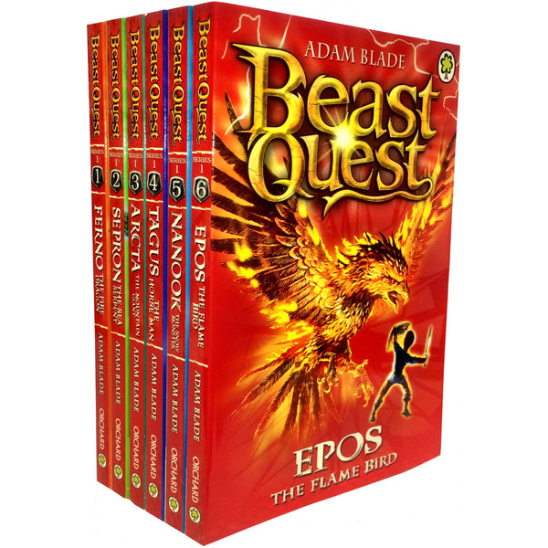 Beast Quest Series 1 Collection 6 Books Set