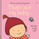 Usborne That’s Not My Girls 5 Books Collection Set – Princess, Baby Girl, Dolly, Fairy & Mermaid | Touchy-Feely Board Books for Babies & Toddlers by Fiona Watt