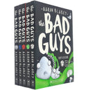 The Bad Guys Episodes 6-10 Collection 5 Books Set By Aaron Blabey