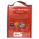Early Learning Ladybird Head Start 18 Books &amp; Flashcards Collection Set