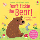 Usborne Don't Tickle Wildlife Animal Collection 10 Books Set (Touchy-Feely Sound Books) Lion, Tiger, Monkey, Gorilla, Bear, Crocodile, Reindeer