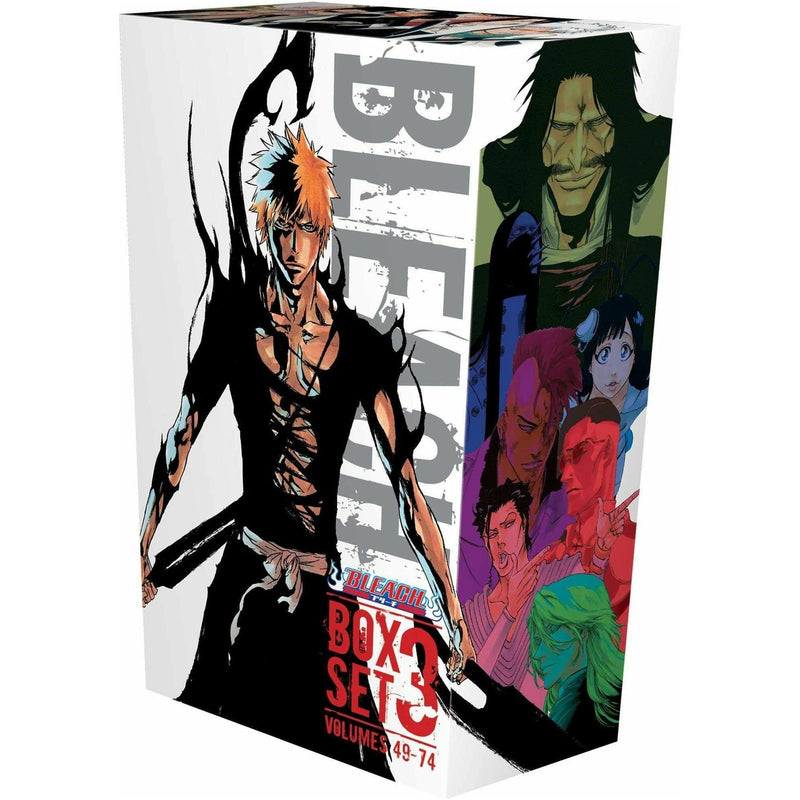 ["9781974703197", "Anime", "Bleach", "Bleach Box Set 3 Includes vols 49 74 with premium Bleach Box Sets", "Box Set", "Comics", "Comics and Graphic Novels", "Graphics Novel", "Ichigo Kurosaki", "Pokemon", "Tite Kubo", "young adults"]