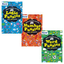 Bond Brain Training for Kids Oxford 3 Books Collection Set - Number Puzzles, Logic Puzzles, Word Puzzles - books 4 people