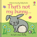 Usborne Thats Not My Bunny Touchy-feely Board Books