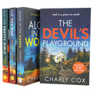 Detective Alyssa Wyatt Series 4 Books Collection Set by Charly Cox (All His Pretty Girls, The Toybox, Alone in the Woods &amp; The Devil&
