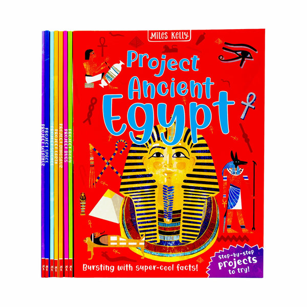 Cool Facts and Projects 8 Books Collection Set