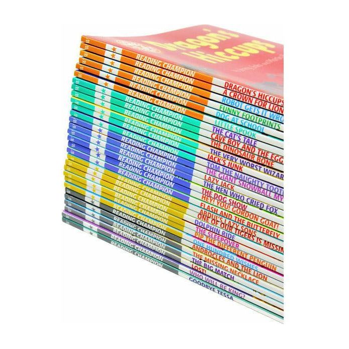 ["9781445166308", "A Crown for Lion", "Androcles and the Lion", "Beginners Readers books set", "Cave Boy and the Egg", "Dog at School", "Dolphin Ride", "Dragon Hiccups", "Flash and the Butterfly", "Funny Footprints", "Goodbye Tessa", "Hey! You! Gordon Goat!", "Lazy JackAbdul's Lazy Sons", "Little Spook", "Lost!", "One Hundred Wishes", "One of our Tigers is Missing!", "Pip the Different Penguin", "Reading books set", "Reading Champion Beginners Collection", "Reading Champion Series", "Robot Gets It Wrong", "The Big Match", "The Cat's Tale", "The Dinosaur Bone", "The Dog Show", "The Giant Snowball Mystery", "The Hen Who Cried Fox", "The Missing Necklace", "The Sleepover", "The Very Worst Wizard", "TJack's Junk", "Tom the Naughty Tooth Fairy", "Who Will be King?"]