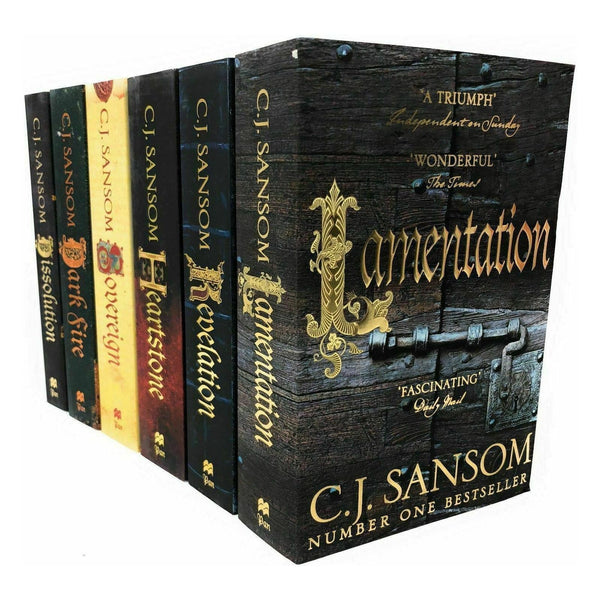 The Shardlake Series Collection 6 Books Set By C.J. Sansom, Dissolution Dark Fire