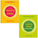 Chetnas Healthy Indian and Vegetarian By Chetna Makan 2 Books Collection Set