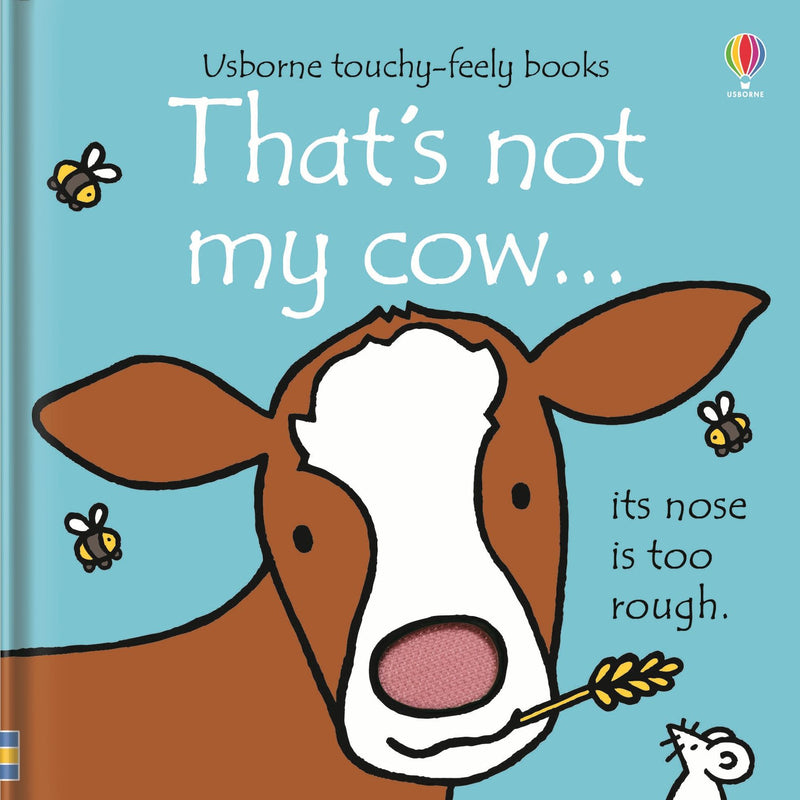 ["baby books", "board books", "board books for toddlers", "Childrens Books (0-3)", "cl0-VIR", "early readers", "preschoolers books", "thats not my Cow", "Touchy feely Board Book", "touchy feely board books", "Touchy-feely Books", "Usborne Thats Not My Cow", "usborne touchy feely books"]