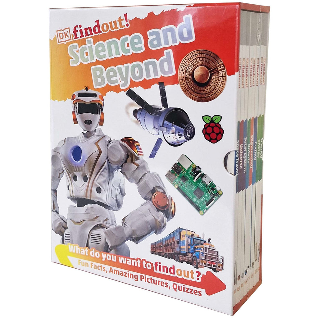 DK Findout!: Science and Beyond Collection 8 Books Box Set (Science, E