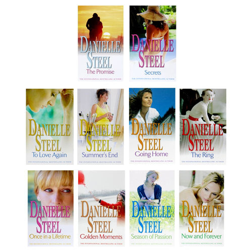 Danielle Steel Collection 10 Books Set (Going Home, To Love Again, The Ring, The Promise, Summer&