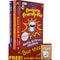 Diary Of An Awesome Friendly Kid Collection 4 Books Set by Jeff Kinney Adventure, Spooky Stories