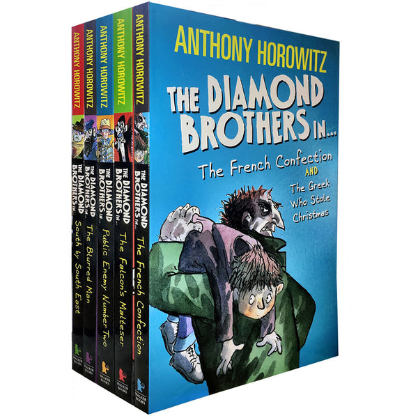 Diamond Brothers Detective Agency Collection By Anthony Horowitz 5 Books Set - books 4 people