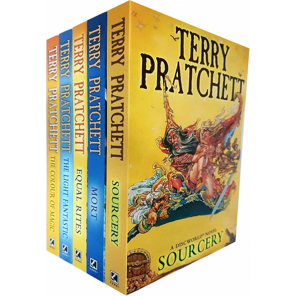 Discworld Novel Series 1 Terry Pratchett Collection 5 Books Set - Book 1-5 - The Colour Of Magic T..