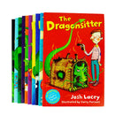 The Dragonsitter Series Collection 10 Books Set by Josh Lacey (The Dragonsitter, The Dragonsitter Takes Off, The Dragonsitter's Castle, The Dragonsitter's Island, The Dragonsitter’s Party & More…)