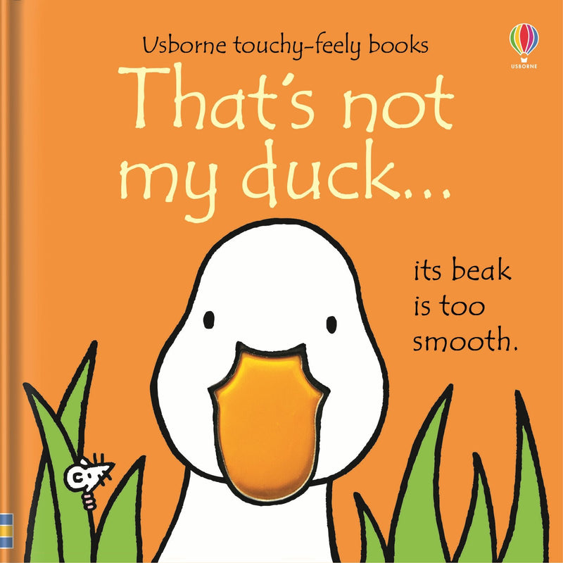 ["9781409565161", "baby books", "board books", "board books for toddlers", "books for preschoolers", "Childrens Books (0-3)", "early readers", "early readers books", "thats not my", "Thats Not My Duck", "touchy feely books", "usborne books", "usborne touchy-feely board books"]